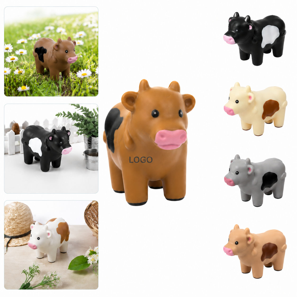 Squeezable Milk Cow Stress Reliever
