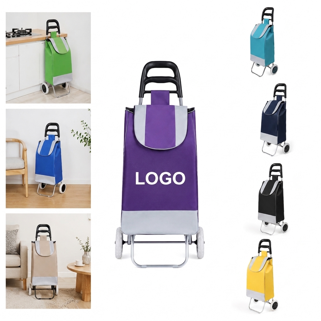 Collapsible Rolling Trolley Travel Bag