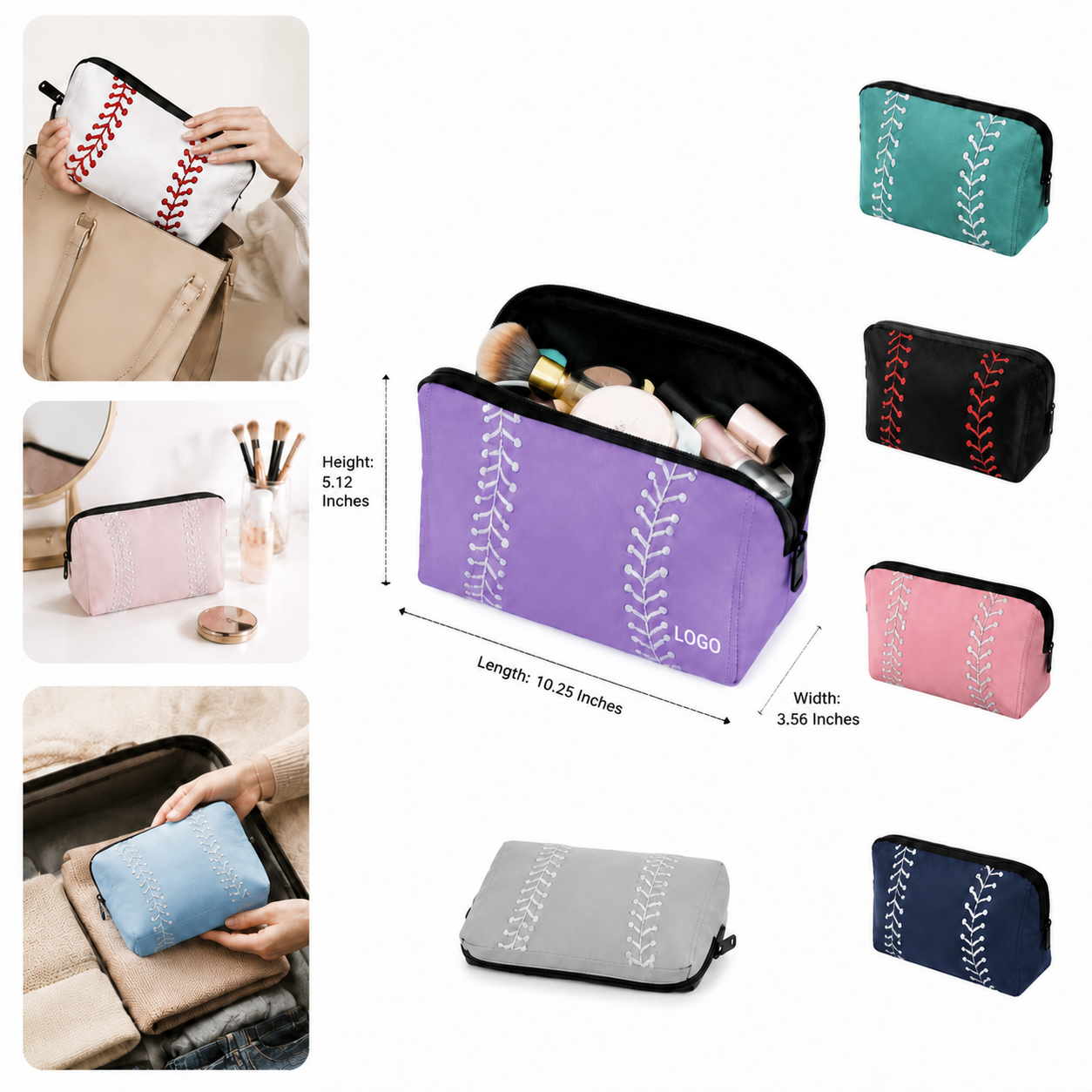 Portable Neoprene Travel Organizer Pouch