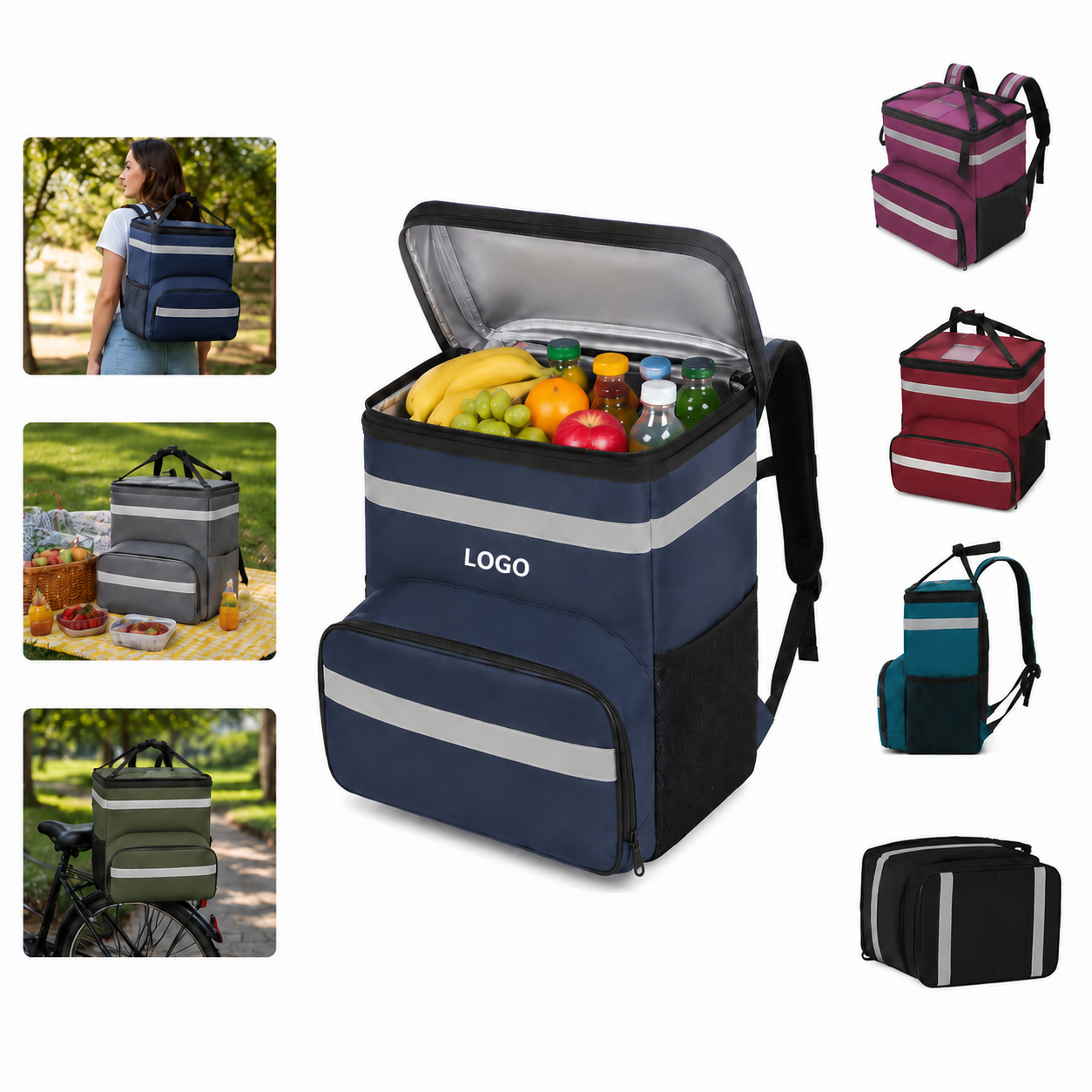 Multi-Purpose Insulated Delivery Backpack