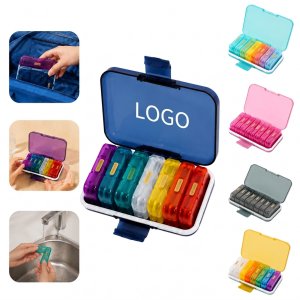 7-Compartment Weekly Pill Organizer